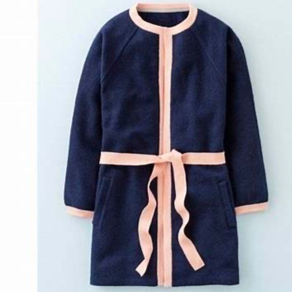 Boden Navy and Pink Cardigan Sweater - Picture 3 of 12